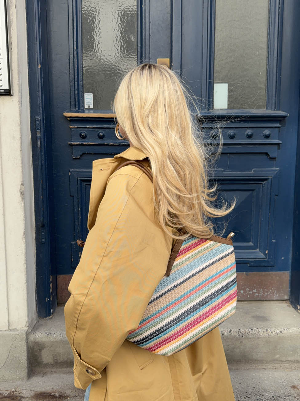 Lima woven shoulder bag - Multicolored