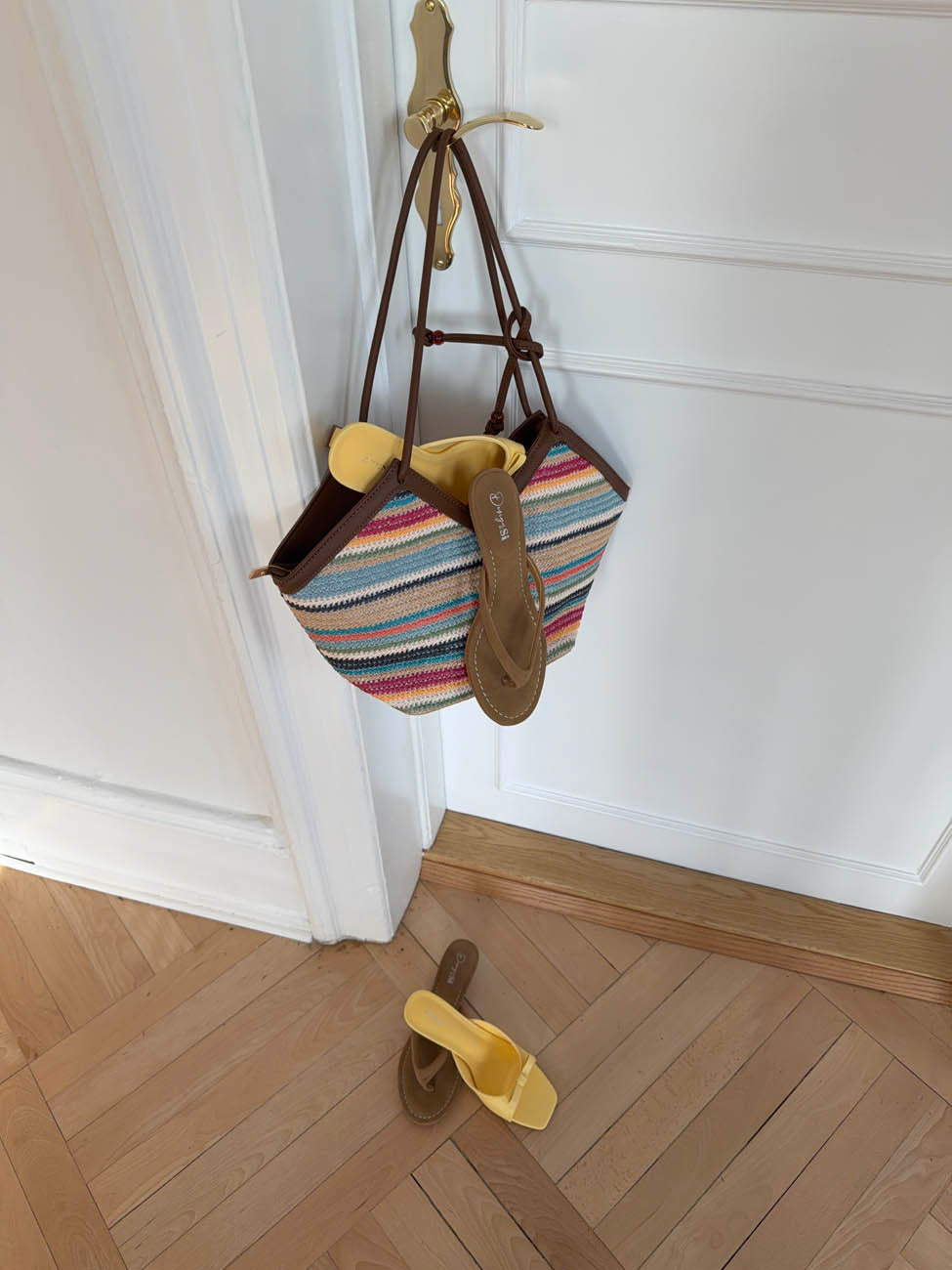 Lima woven shoulder bag - Multicolored