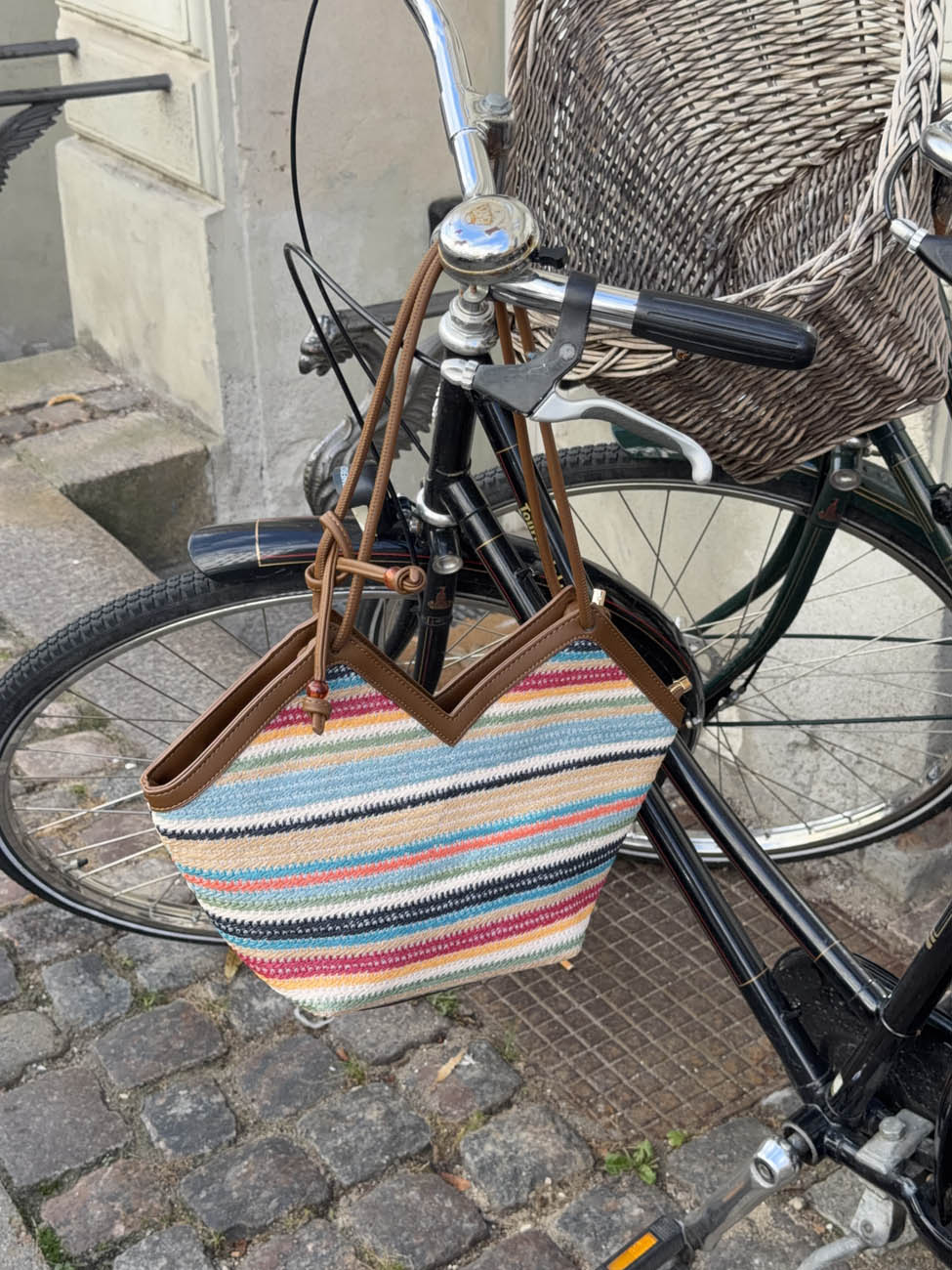 Lima woven shoulder bag - Multicolored
