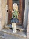 Milu woven handbag - Black