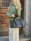 Milu woven handbag - Black