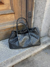 Milu woven handbag - Black