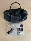 Milu woven handbag - Black