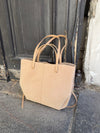 Bergen suede shoulder bag - Beige