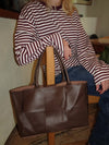 Kaia shoulder bag - Brown