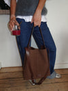 Sile shoulder bag - Brown