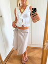 Scandivv wrap skirt - Beige