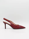 Ydun slingback heels with details - Red