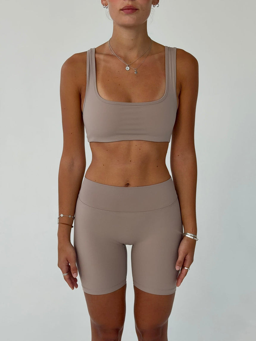 Plaza sports bra - Ash