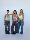 Ultimate v-neck top - Matcha