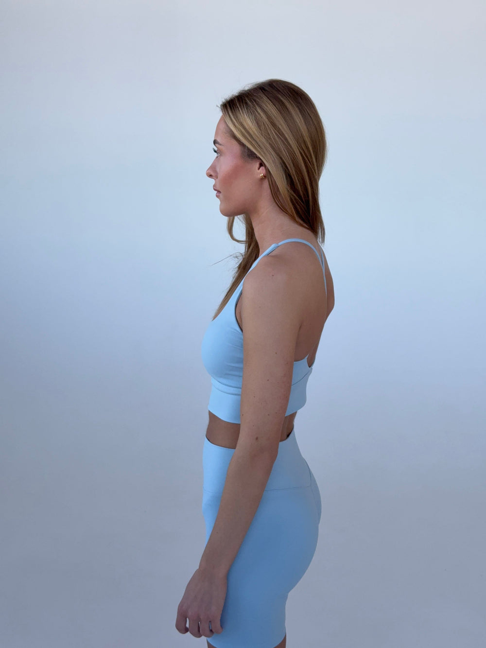 Crossback bra - Sky