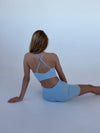 Crossback bra - Sky