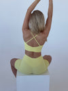 Crossback bra - Butter