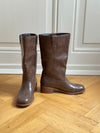 Lucca boots - Dark brown