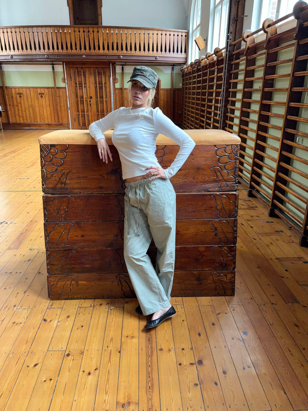 Thora straight pants - Green