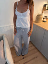 Esmerida striped pants - Blue/white