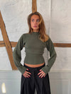 Lior waist fitted knit - Green