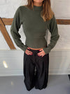Lior waist fitted knit - Green