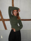 Lior waist fitted knit - Green