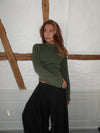 Lior waist fitted knit - Green