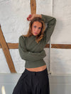 Lior waist fitted knit - Green