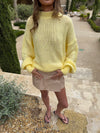 Safia knit - Yellow