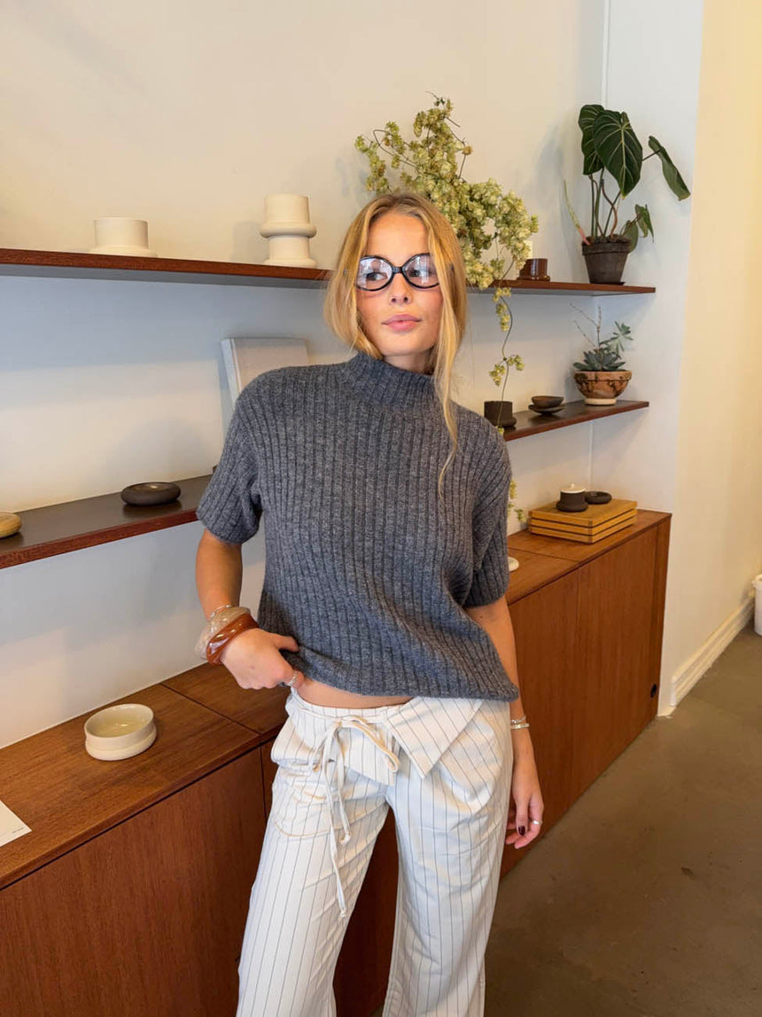 Tassi turtleknit - Grey