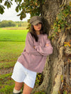 Orla knit blouse - Light purple
