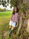 Orla knit blouse - Light purple
