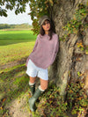 Orla knit blouse - Light purple