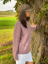 Orla knit blouse - Light purple