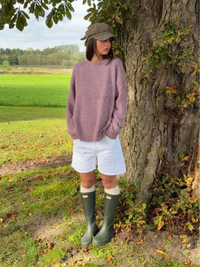 Orla knit blouse - Light purple