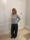 Tilly knitted hoodie - Grey