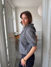 Vanja knitted hoodie - Grey