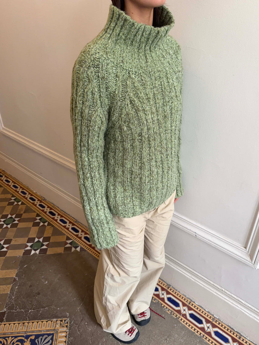 Tikka knit sweater - Green