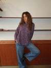 Lunuda knit sweater – Purple