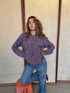 Lunuda knit sweater – Purple