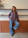 Lunuda knit sweater – Purple