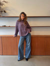 Lunuda knit sweater – Purple