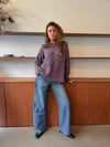 Lunuda knit sweater – Purple