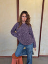 Lunuda knit sweater – Purple