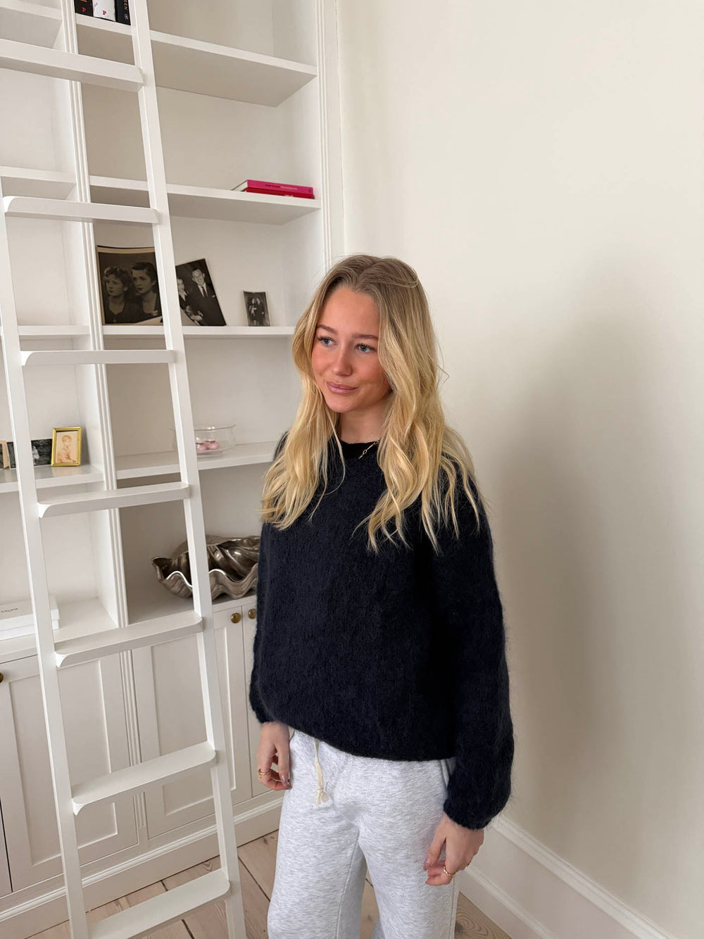 Genevieve oversized knit - Navy