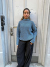 Silkeline turtleneck - Blue