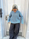 Silkeline turtleneck - Blue