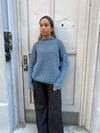 Silkeline turtleneck - Blue