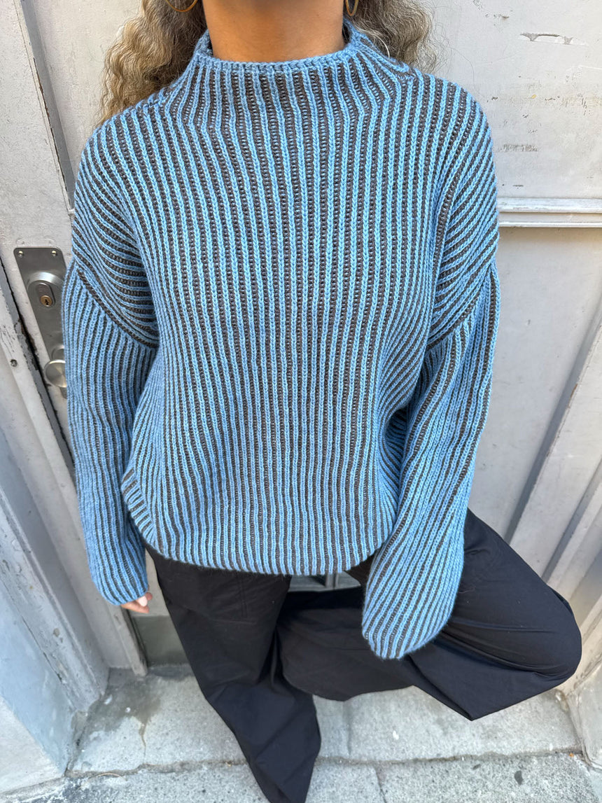 Silkeline turtleneck - Blue
