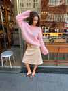 Elara mohair knit - Pink