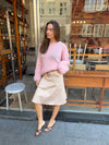 Elara mohair knit - Pink