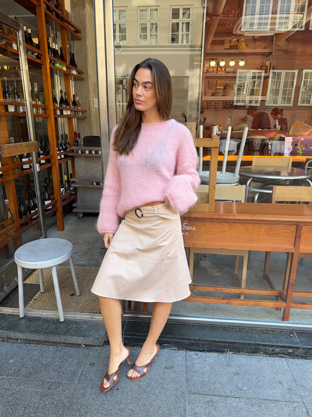 Elara mohair knit - Pink
