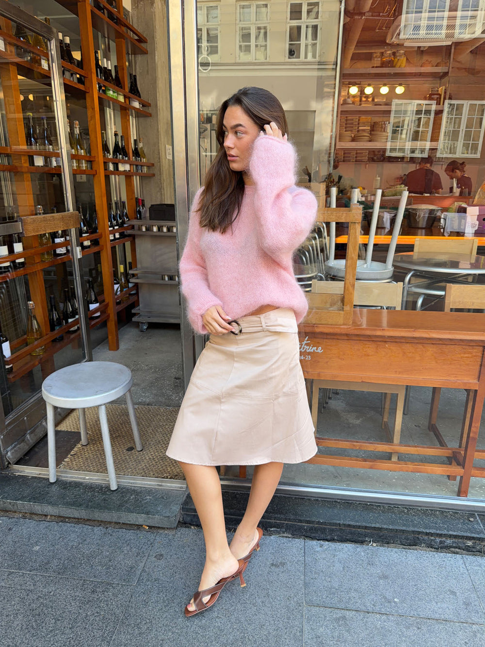 Elara mohair knit - Pink
